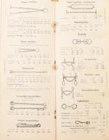 cca 1930 Stadler Mihály 22. sz. árjegyzék sodrony- és lakatosárukról. 28p. Képes termékbemutató füze...