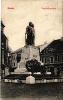 1913 Kassa, Kosice; Honvéd szobor. László Béla kiadása / Hungarian military monument (EB)