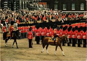 1966 H. M. Queen Elizabeth II at the Trooping the Colour Ceremony, London