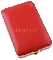 1959. "Tanácsköztársasági Emlékérem" ezüstözött bronz kitüntetés mellszalagon, dísztokban ...