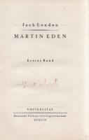 Jack London: 
Martin Eden. Erster-Zweiter Band. Einzig berechtigte Übersetung von Erwin Magnus. [Te...