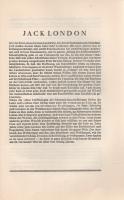 Jack London: 
Martin Eden. Erster-Zweiter Band. Einzig berechtigte Übersetung von Erwin Magnus. [Te...