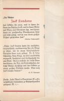 Jack London: 
In den Wäldern des Nordens. Einzig berechtigte Übersetzung von Erwin Magnus. [Elbeszé...