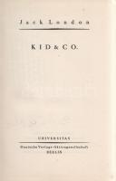 Jack London: 
Kid & Co. Einzig berechtigte Übersetzung von Erwin Magnus. [Elbeszélések.]
Berli...