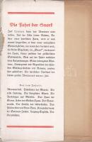 Jack London: 
Die Fahrt der Stark. Einzig berechtigte Übertragung von Erwin Magnus. [Úti beszámoló....