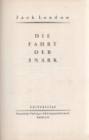Jack London: 
Die Fahrt der Stark. Einzig berechtigte Übertragung von Erwin Magnus. [Úti beszámoló....