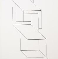 Kovács Attila (1938-2017): Geometrikus kompozíció, 1968/69. Szitanyomat, papír, jelzett és számozott...