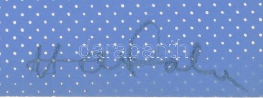 Jorma Hautala (1941-): Konstruktivista kompozíció. Szitanyomat, papír, jelzett. A Dimensio 1976-...