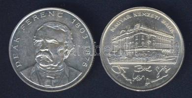 1993-94. 200Ft Ag "MNB" + "Deák" T:BU,2