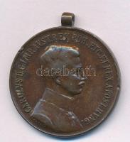 1917. &quot;Károly Bronz Vitézségi Érem&quot; bronz kitüntetés mellszalag nélkül. Szign.: Kautsch T:XF ph. Hungary 1917. &quot;Bronze Gallantry Medal&quot; bronze decoration without ribbon. Sign.: Kautsch C:XF edge error NMK.: 310.