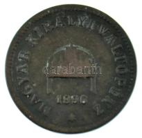 1896KB 2f bronz T:VF,F Adamo K2