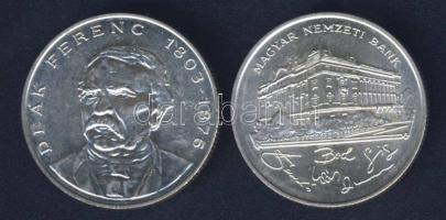 1993-94. 200Ft Ag "MNB" + "Deák" T:BU,2