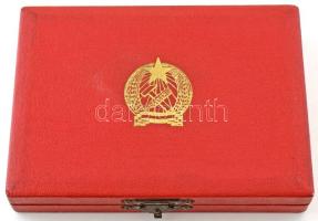 1949. "Magyar Népköztársasági Érdemrend I. fokozata" zománcozott, aranyozott bronz kitünte...