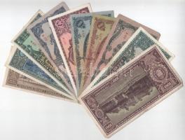 10db-os vegyes inflációs pengő bankjegy tétel T:F,VG