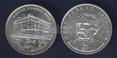 1993-94. 200Ft Ag "MNB" + "Deák" T:BU,2