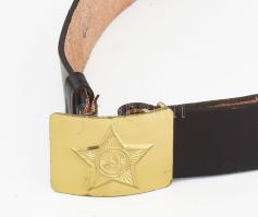 Szovjet katonai bőr öv
