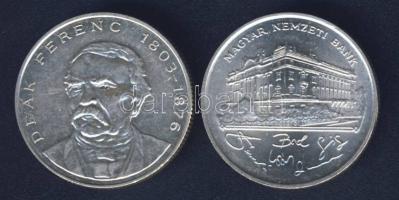 1993-94. 200Ft Ag "MNB" + "Deák" T:BU,2