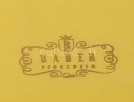 Bader 24 darabos ezüstözött evőeszköz készlet dobozában