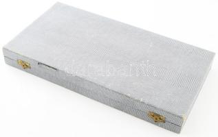 Bader 24 darabos ezüstözött evőeszköz készlet dobozában