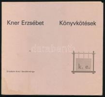 Kner Erzsébet Könyvkötések. Az Országos Széchényi Könyvtár, a Kner Nyomda és a Kner Nyomdaipari Múzeum kiállítása. Szerk.: Haiman György. Rényi Péter előszavával. Bp., 1987.,(Gyomaendrőd, Kner-ny.) Magyar és angol nyelven. Gazdag fekete-fehér képanyaggal gazdagon illusztrált. Kiadói papírkötés, foltos.