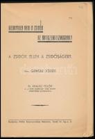 Gewürz József Mennyiben okai a zsidók az antiszemitizmusnak? A zsidók ellen a zsidóságért. Debrecen,...
