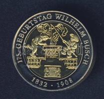 Németország 2007. "Wilhelm Busch" bimetal emlékérem T:PP