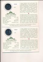 2006. 50Ft Cu-Ni "125 éves a Magyar Vöröskereszt" (2x) sorszámkövető első napi veret sorsz...