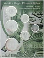 2006. "Mesterdarabok ezüstből 1946" 1946. 2f-5Ft Ag (6xklf) forgalmi sor utánverete eredet...