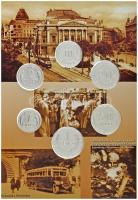 2010. "Mesterdarabok ezüstből 1926" 1926. 1f-1P Ag (6xklf) forgalmi sor utánverete eredeti...