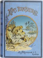Képes természetrajz az ifjuság számára. 48 tábla színes rajzzal és 426 szövegképpel. I. Az ember (Homo Sapiens.) II. Állatország - Zoologia. III. Növényország - Botanica. IV. Ásványtan - Mineralogia. Bp., 1902.,Athenaeum, 1 (kromolitográfia) t.+4+475+1 p.+2-24 (kromolitográfiák) t.+189+5 p.+23 (kromolitográfiák) t. A mű a Mátthes-Vángel féle Nagy Képes Természetrajz átdolgozásával készült, de attól jelentősen eltér. Összesen 47 színes litografált táblával. A címlapon 48 táblát említ. Feltehetőleg 47 táblával teljes. Gazdag fekete-fehér szövegközti és egészoldalas képanyaggal illusztrált. Kiadói aranyozott, festett illusztrált egészvászon-kötés, festett-mintás lapélekkel, a borítón kis kopásnyomokkal, de ezektől eltekintve szép állapotban.