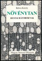 Babos Károly: Növénytan restaurátoroknak. Tankönyv. Bp., 1992, Magyar Nemzeti Múzeum. Fekete-fehér illusztrációkkal. Kiadói papírkötés, foltos.