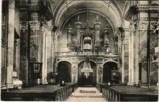 Máriaradna, Mária-Radna, Radna (Lippa, Lipova); Keygtemplom orgonarészlete, belső / church interior, organ (EK)