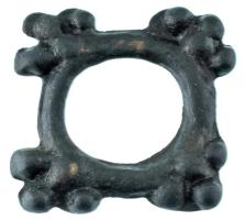 Kelták ~i. e. III-II. század Gyűrűpénz (?) bronz (3,57g) T:AU Celtic Tribes ~ BCE 3rd-2nd century bronze ring money (?) (3,57g) C:AU