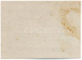 Jólsva 1849. 3kr, keret fordítva nyomva T:AU foltos Adamo JÓL-1.2