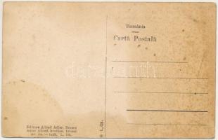 Csíkszereda, Miercurea Ciuc; Str. Bratianu / Bratianu utca, Vákár könyvnyomda, Hotel Transsylvania s...