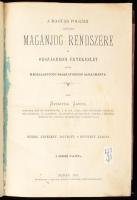 Suhayda János: A magyar polgári anyagi magánjog rendszere az országbírói értekezlet által megállapított szabályokhoz alkalmazva. Budán, 1871, Magyar Királyi Egyetemi Könyvnyomda, kissé kopott félbőr kötés, oldalakon foltokkal, beírásokkal.