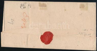 1840 Ex offo "ROSENBERG" - "PESTH" 1840 Ex offo cover "ROSENBERG" - &q...