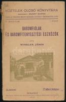 Winkler János: Baromfiólak és baromfitenyésztési eszközök. Bp., 1912, Pátria, sérült papírkötés. Néhány oldalon aláhúzással.