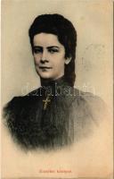 1908 Erzsébet királyné (Sissi). Taussig A. 9642. / Empress Elisabeth of Austria (Sisi) (fl)