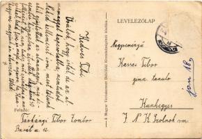 1944 A Magyar Vöröskereszt Délvidéki Kirendeltségének kiadása / WWII Hungarian Red Cross military ai...