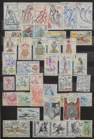 Főleg bélyegzett Sport motívum gyűjtemény 16 lapos Philux berakóban, benne több száz darab bélyeg eu...