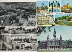 GYŐR - 14 db MODERN képeslap / 14 modern postcard