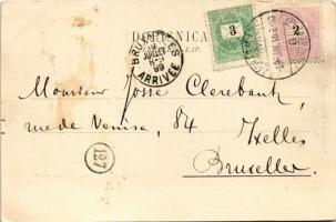 1899 (Vorläufer) Zagreb, Agram; Krv. narod. zem. kazaliste / National theatre (fl)