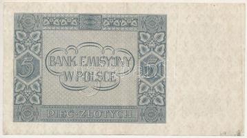 Lengyelország / Német megszállás 1941. 5Zl T:F
Poland / German Occupation 1941. 5 Zlotych C:F
Krau...