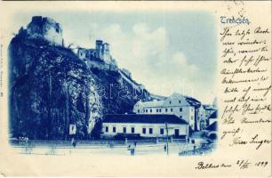 1899 (Vorläufer) Trencsén, Trencín; vár. Gansel Lipót 25. / castle