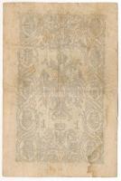 1866. 1G "STN" vízjeles papíron, "GN25" sorszámmal T:VG Austrian Empire 1866. 1 ...