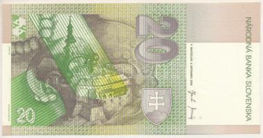 Szlovákia 2004. 20K T:AU
Slovakia 2004. 20 Korun C:AU
Krause P#20