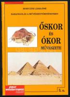 Horváth Lászlóné: Őskor és ókor művészete. Barangolás a művészettörténetben. Celldömölk, 2002, Pauz-Westermann Könyvkiadó Kft. Kiadói papírkötés, kötés belső oldalán sérülés, egyébként jó állapotban.