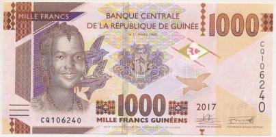 Guinea 2017. 1000Fr T:UNC Guinea 2017. 1000 Francs C:UNC Adamo P#48