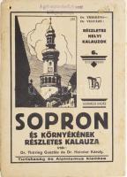 Thirring Gusztáv-Heimler Károly: Sopron és környékének részletes kalauza. Bp., 1935, Turistaság és Alpinizmus. Kiadói papírkötés, kissé foltos, kopott